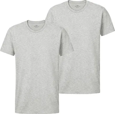 Produktbild von GÖTZBURG Herren T-Shirt grau uni 2er Pack Größe: M