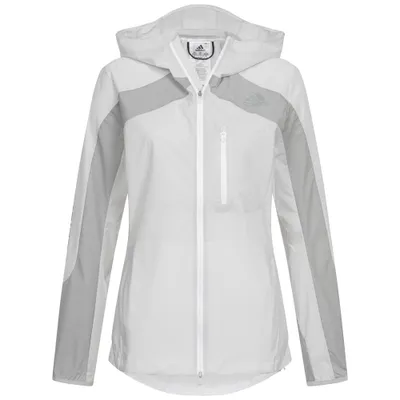 Produktbild von Adidas Marathon graue atmungsaktive Windjacke für Frauen M