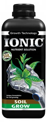 Obrázek produktu pro Growth Technology - Hnojivo pro růstovou fázi 1000 ml - IONIC Soil Grow - Vyvážené