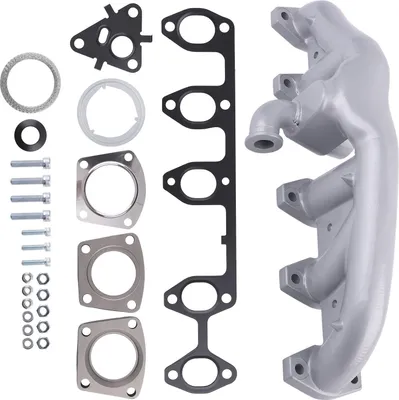 Zdjęcie produktu dla Kolektor wydechowy do VW T5 Toureg 2.5 TDI 070253017A 2003-2010 srebrny