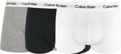 Produktbild von Calvin Klein Herren 3er Pack Low Rise Trunks, Mehrfarbig XS