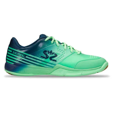 Produktbild von Salming Indoorschuh Viper 5 Damen Grün Blau , Grösse:40 2/3