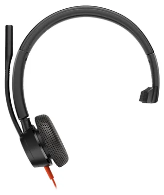 Productafbeelding van Poly Blackwire 3315 - Blackwire 3300 serie - Hoofdtelefoon - Over-ear - Bekabeld - 3,5 mm stekker, USB-C - Zwart - UC-gecertificeerd