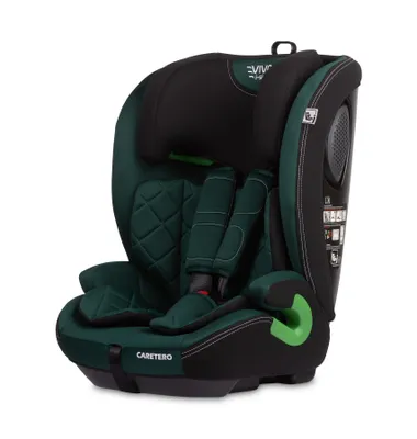 A studio shot of a car seat.