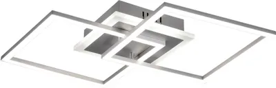 Produktbild von Reality LED Deckenleuchte VENIDA titanfarbig, Acryl weiß