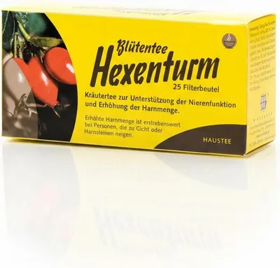 Produktbild von weltecke Blütentee Hexenturm Filterbeutel, 25 St. Filterbeutel