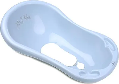 Produktbild von Lorelli Babybadewanne 1013046 Wasserablauf 84 cm Ablagefcher ergonomische Form hellblau