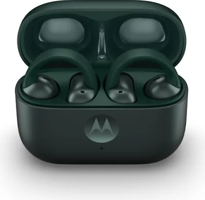 Produktbild von Motorola Solutions Motorola moto buds loop, Kabellos, Anrufe/Musik/Sport/Alltag, 51,6 g, Kopfhörer, Grün
