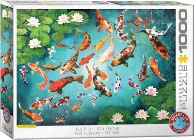 Produktbild von EUROGRAPHICS Koi Karpfen Puzzle 1000 Teile