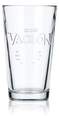 Produktbild von Ron Vacilon Rum Glas Rumgläser 0,35l Becher Relief 2cl 4cl