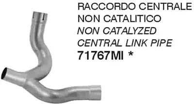 Immagine prodotto di Raccordo centrale ARROW non catalitico per Ducati Monster 937