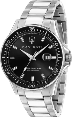 Produktbild von MASERATI Quarzuhr QUARZ 100% Edelstahl silber