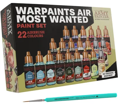 Airbrush-Farbset Most Wanted C, 22 x 18 ml, Acryl