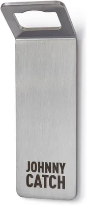 Productafbeelding van Johnny Catch Magnet - Wand-flesopener met magneet - Vangt tot 20 kroonkurken - Bieropener en flesopener