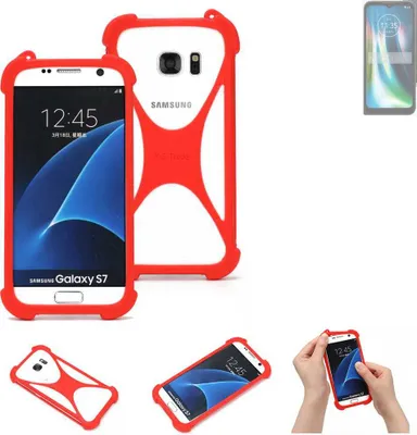 Produktbild von K-S-Trade Handy-Hülle kompatibel mit Motorola Defy 2 Schutz-Hülle Bumper Silikon Schutz Hülle Cover Case Silikoncase Silikonbumper TPU Softcase
