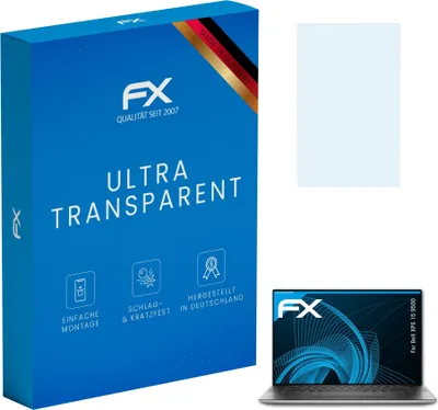 Produktbild von atFoliX 4061186052722, Laptop Bildschirmschutz, Transparent, Dell, XPS 159500, Klare Bildschirmschutzfolie, Kratzresistent