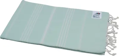 Produktbild von Hamamtuch mit Streifen 100x180 cm mint "Sultan" Saunatuch