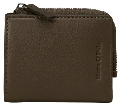 Produktbild von Marc O'Polo Leder Geldbörse Manuel Combi Wallet Dark Nickle braun