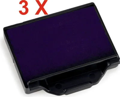 Produktbild von 3 X Trodat Ersatzkissen 6/50 für Professional 5200 – Stempelfarbe violettFür Professional 5200, 5030, 5430, 5430/L, 5431, 5435, 5546