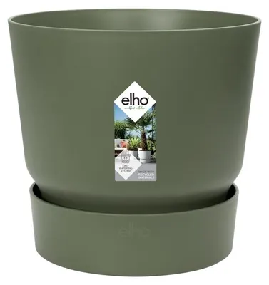 Produktbild von elho Greenville Rund 47cm Blumentopf - Leaf Green