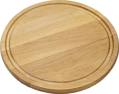 Image de KESPER Fleischteller Buche Ø25 cm 103449 4000270854422