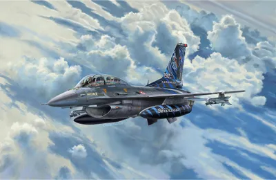 Produktbild von Revell REV3844 Lockheed Martin F-16D Tigermeet 2014
