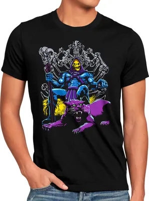 Produktbild von style3 Evil Panthor Herren T-Shirt he master universe man anime