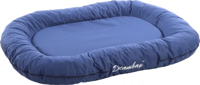 Produktbild von Flamingo Kissen Dreambay oval blau, Maße: 100 x 75 x 15 cm