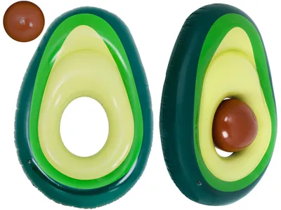 Productafbeelding van Opblaasbaar Zwemmatras Met Avocadobal Met Zaad 150cm Xl