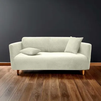 Image de Housse de Clic Clac - Douceur d'Intérieur - Gaufré - Polyester - Blanc