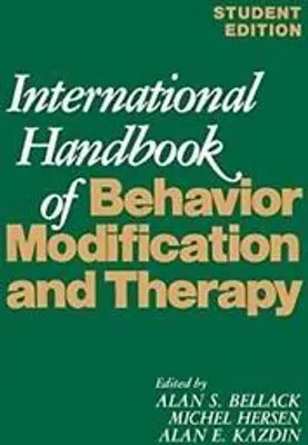 Obrázek produktu pro International Handbook of Behavior Modification and Therapy