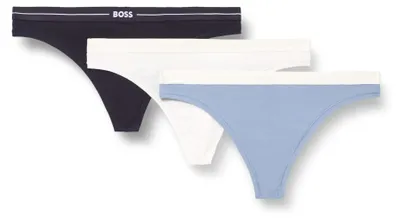 Produktbild von BOSS Unterwäsche String-Tanga 3er-Pack Modell 10257715 01