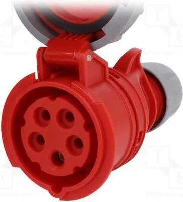 Obrázek produktu pro Přenosná zásuvka 16A 5P 400V IP67 PCE 2152-6