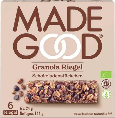 Obrázok produktu pre Granola tyčinka - čokoládové lupienky 144g