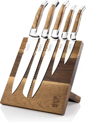 Obrázok produktu pre Messerblock 6-tlg. Laguiole Luxury Line