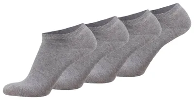 Produktbild von TOM TAILOR Uni Socken, 4er Pack - Basic, Sneakersocken, einfarbig Grau 39-42