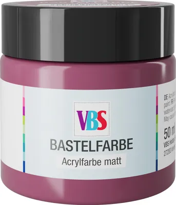 Produktbild von VBS Bastelfarbe, 50 ml Fuchsia