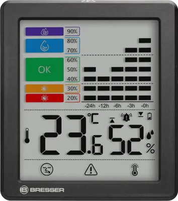 Immagine prodotto di Termoigrometro BRESSER con allarme muffa - 7007420
