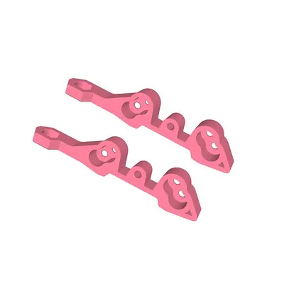 Produktbild von FlyFishRC Volador 5 Antennenhalterung 3D Druck TPU hellrosa