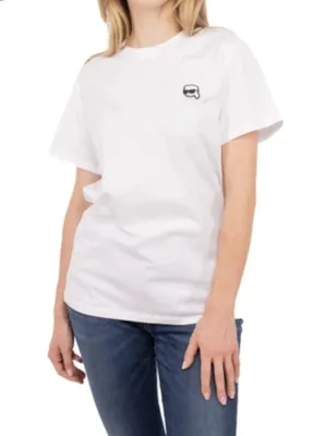 Produktbild von Damen T-Shirt Karl Lagerfeld Weiß Gr S