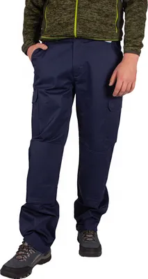 Obrázek produktu pro Pánské pracovní kalhoty FIRI Classic s multifunkčními kapsami, tmavě modrá, 34 cm
