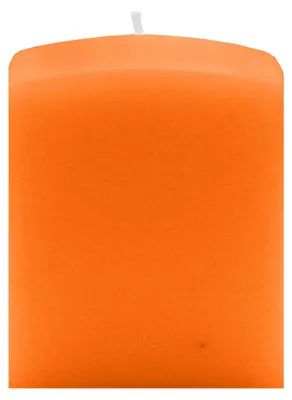 Produktbild von Quader Kerzen Mandarin Orange 8 x Ø 6/6 cm, 4 Stück