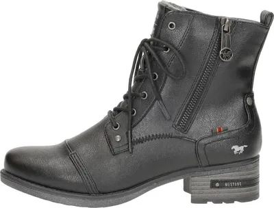 Produktbild von Mustang Veterschoenen Hoog Veterschoenen Hoog - Zwart - Maat 37