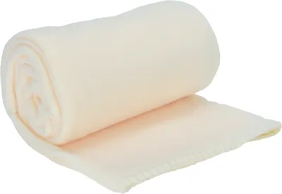 Produktbild von Fleecedecke - Creme - Polyester - 125 x 150 cm
