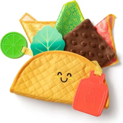 Image de Melissa & Doug Jouet multisensoriel doux pour bébé Taco - Jouets de développement