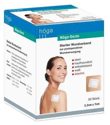 Immagine prodotto di Höga-Derm sterile 5,3x7cm 50 pz