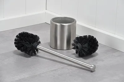 Produktbild von WC-Garnitur Klobürste Toilettenbürste Bürste Toilette Edelstahl