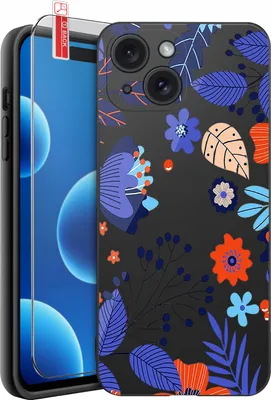 Obrázok produktu pre Puzdro na iPhone 15 | DIZAJNY | MATNÉ SILIKÓNOVÉ PUZDRO + SKLO 9H