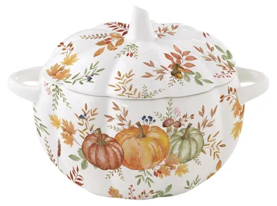 Image de Bol à soupe en porcelaine Harvest large