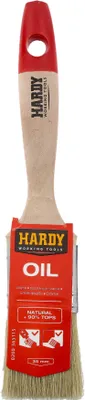 Produktbild von Hardex Flachpinsel *36* 35x15mm Borstenlänge 51mm 90%TOPS Holzgriff